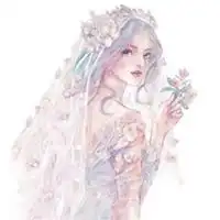 女生头像花朵唯美清新美