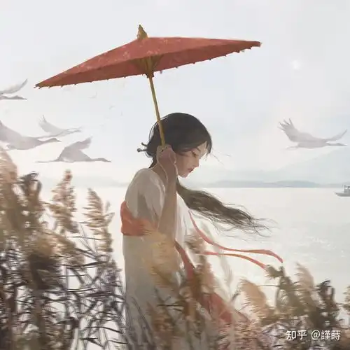 古风意境禅意女生头像