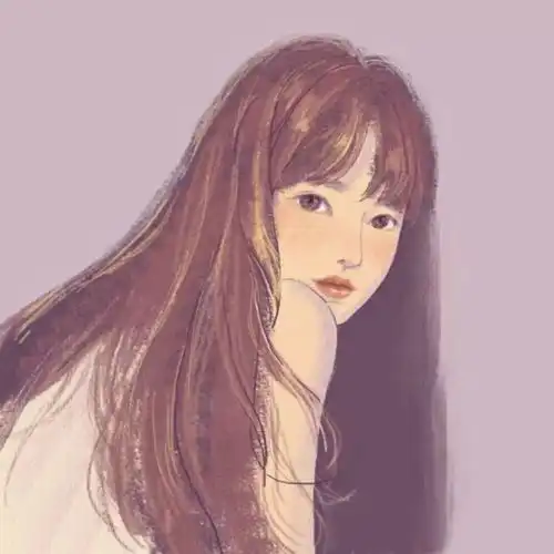 成熟气质女卡通头像