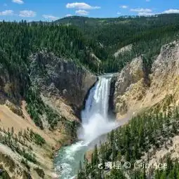  黄石国家公园黄石大峡谷攻略,黄石大峡谷canyonareagrandcanyonoftheyellowstone门票游玩攻略地址图片门票价格