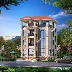  宽9米多的四层农村自建房,老家的新住宅,就流行这般建