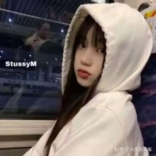 ins头像女生仙气侧脸动