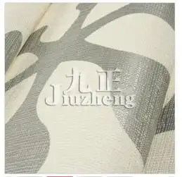  德诺无纺纸底壁纸6237现代简约客厅背景墙艺术感不规则花