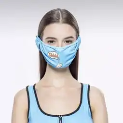 好看的女士戴口罩头像知