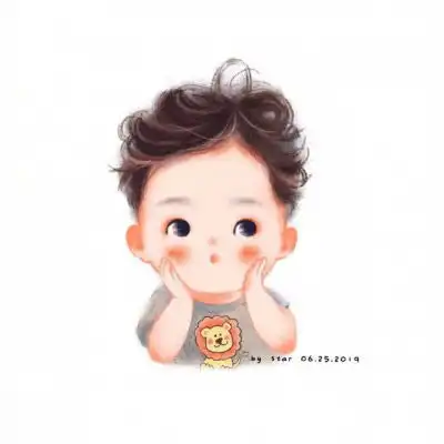  微信头像女生简单大方卡通可爱的萌图