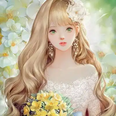  唐崎夜雨二次元手绘唯美插画自卡通动漫头像我要个性网