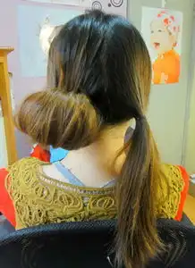  卡哇伊小花苞头发型扎法diy超萌女生发型