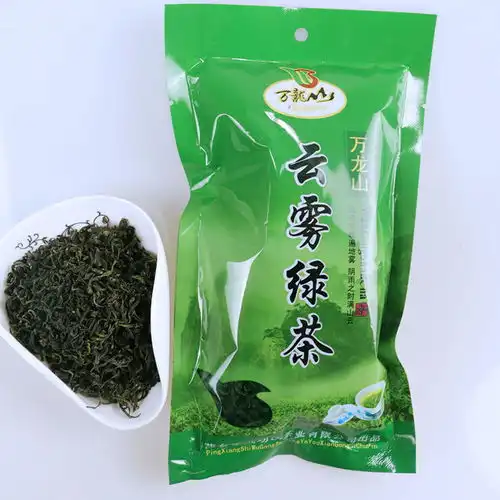  万龙山牌云雾绿茶100g