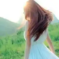  有阳光的头像,沐浴阳光下的唯美少女