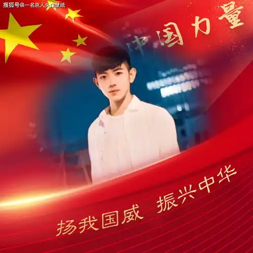  红色爱国姓氏头像,将百家姓刻画成你的标志,25张美观大气