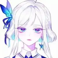  二次元头像闺蜜女生萌微信头像图片大全