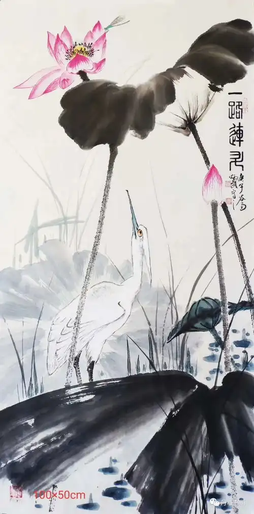  构意清新见洒脱,潇洒自然见深厚花鸟画家李炳武