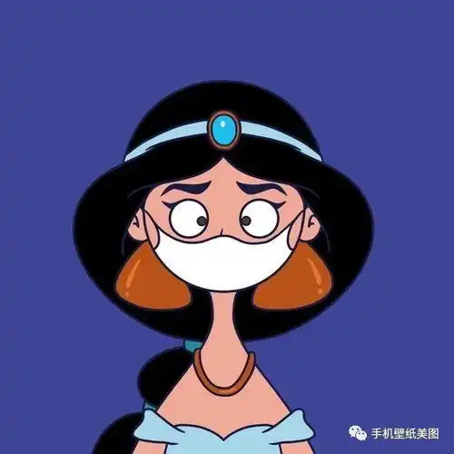  最近比较火的戴口罩头像大全