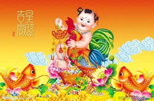  吉星高照设计图psd分层素材