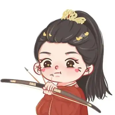 女生头像卡通呆萌Q版古