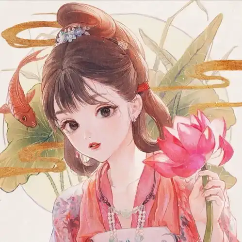 闺蜜头像动漫两人一人一
