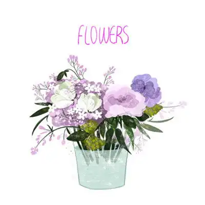 女生头像花朵唯美清新曹