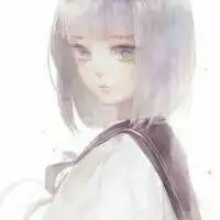  人生只若初见,眼波流转,微笑蔓延,黯卡通动漫头像我要个性网