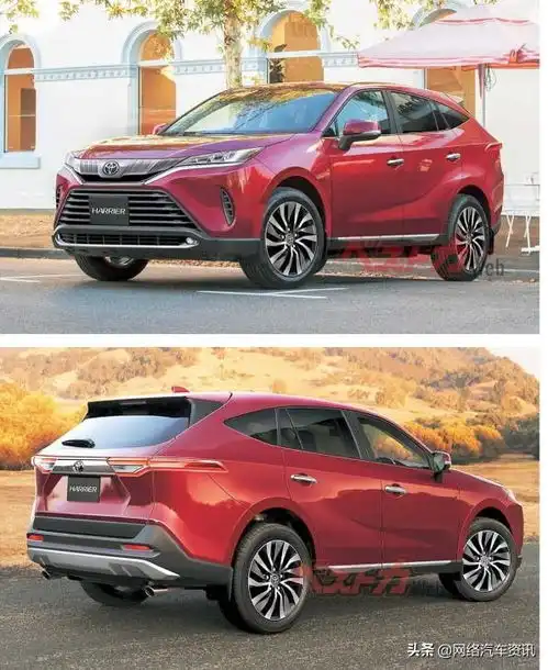  2020toyotaharrier预告片流出,全新的外观设计超霸气