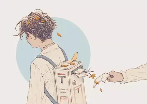  充满花卉的少年幻想插画,让人仿佛读到了包含情绪的诗