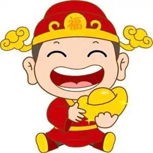  财神爷微信头像高清图片2020男人最招财的卡通微信头像
