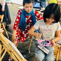  艺术公益项目佰佬绘首创右脑绘画亲子体验课