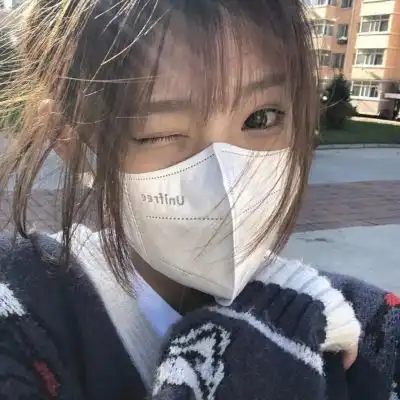 头像口罩女生图集蔡少芬