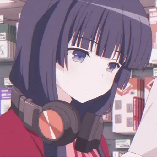 女生拽到爆的头像动漫女
