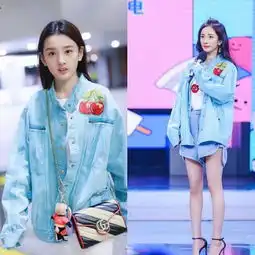  当红明星撞衫对比图,看到图五我服了