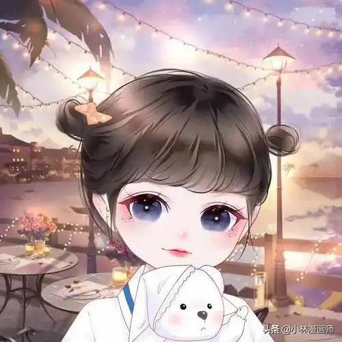  一张张可爱又迷人的卡通头像每一张都很喜欢