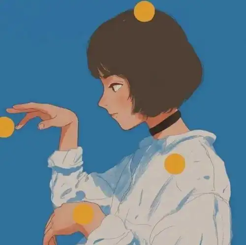  动漫头像丨有人夜里看海