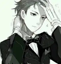  动漫男生头像个性运动暖系