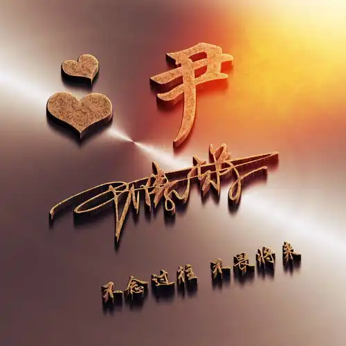  2022年你要的微信头像已做好,十几款3d励志连笔签名头像,请查收