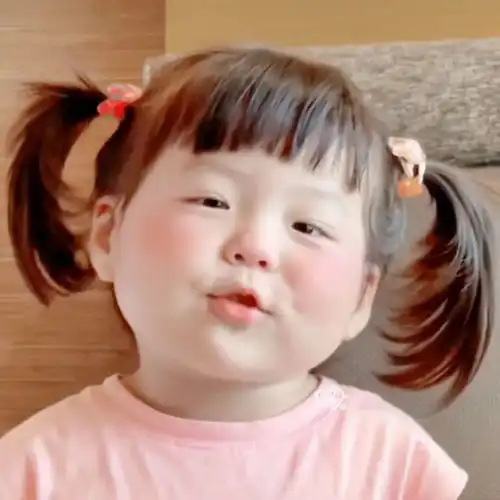  丸子妹妹头像双马尾贝贝