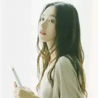  小清新90后美女头像大全集人生只要两次幸运便好