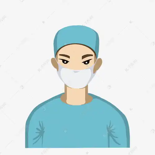女医生戴口罩头像可逆