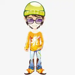  戴头盔的男孩素材图片免费下载高清卡通手绘psd千库网图片编号7471071