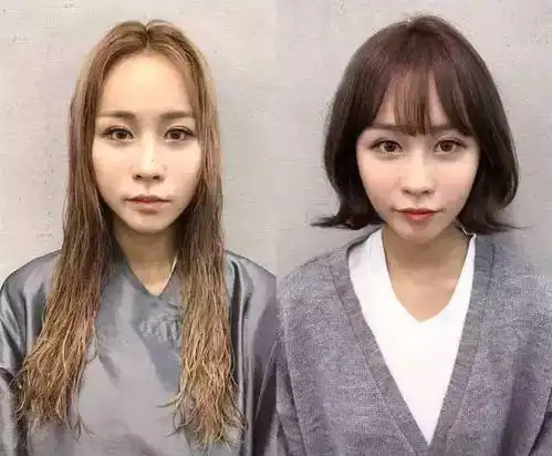  这些女生换发型前后的对比照,选对了发型轻松逆袭成女神