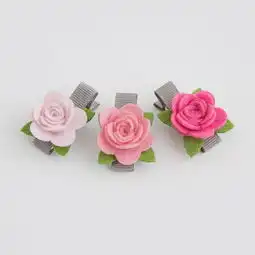  戴维贝拉新款女童发饰女宝宝花朵发夹db4722粉山茶花3.5cm2.5cmone蜜芽,中国领先的进口母婴限时特卖商城
