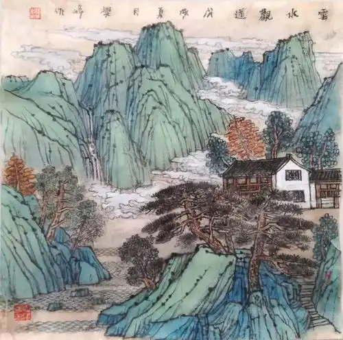  樊峰承古铸今青绿山水名家邀请展南京