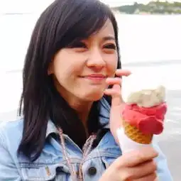女生头像萌笑陈意涵