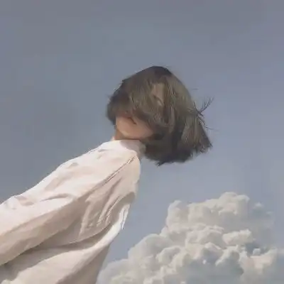 女生幸运头像图片手绘元