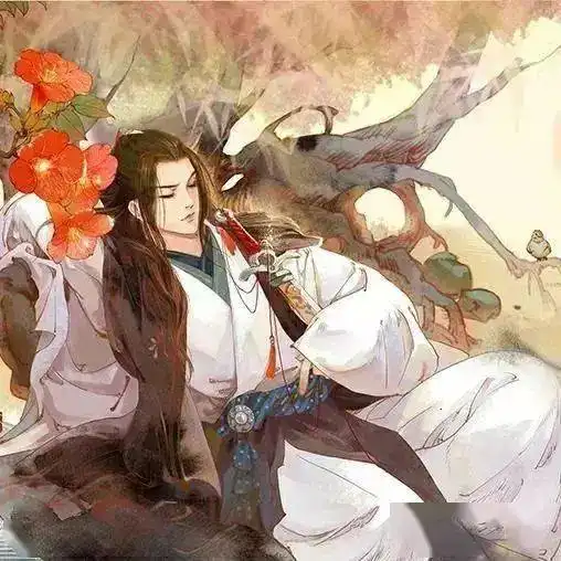 三人闺蜜头像古风漫步人