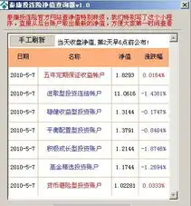  泰康投连险净值查询器界面预览泰康投连险净值查询器界面图片