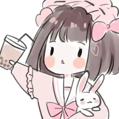 闺蜜头像一甜一冷蛋仔