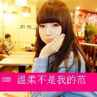  2015圆形头像女生原来并不是离不开她可爱带字女生头像