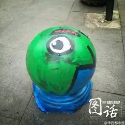  成都现卡通隔离墩造型呆萌惹人爱