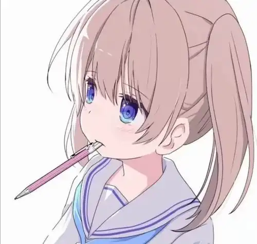  可爱到冒泡的动漫女生头像