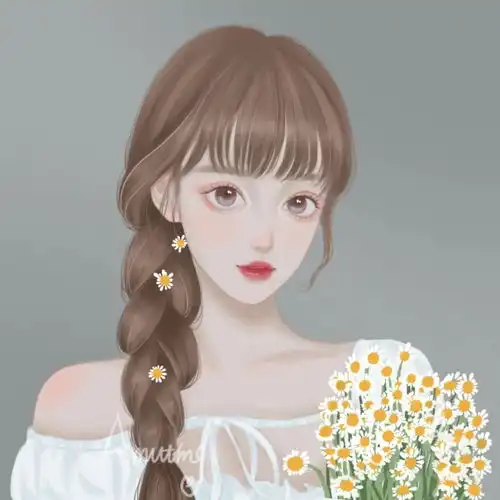  那些令人惊艳的手绘女生头像