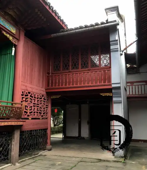  浙宁波青云孙氏宗祠含藏书楼议事厅